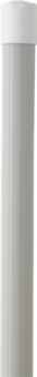 Телескопическая алюминиевая ручка, 1305 - 1810 мм, Ø32 мм, белый цвет (арт. 29255)