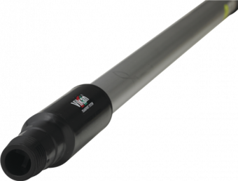 Ручка из алюминия с подачей воды, Ø31 мм, 1545 мм, черный цвет (299152Q)
