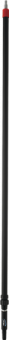 Телескопическая алюминиевая ручка с подачей воды, 1600 - 2780 мм, Ø31 мм, черный цвет (арт. 297352)