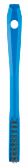 Щетка для мелких деталей с термоустойчивым ворсом, 205 мм, Очень жесткий, синий цвет 44023