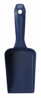 Совок ручной металлопластик, 0,5 л, металлизированный синий цвет Арт 567799