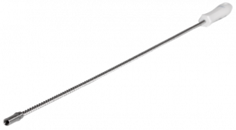 Гибкая ручка из нержавеющей стали, Ø5 мм, 755 мм, белый цвет (Арт. 53515)