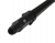 Телескопическая aлюминиевая ручка с подачей воды с защелкой, 1600 - 2780 мм, Ø31 мм, черный цвет (арт. 297352С)