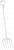 Гигиеничные вилы, 1275 мм, белый цвет Арт 